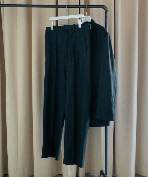 ADAM ET ROPE'（アダムエロペ） スラックス コットンキュプラ ツー