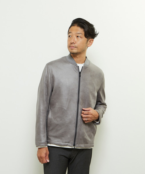 「MEN'S MELROSE」 ブルゾン 3 ブルー メンズ_画像2