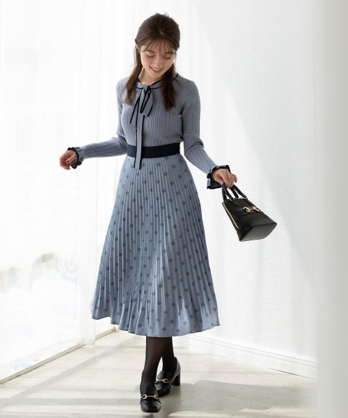 「MISCH MASCH」 プリーツスカート SMALL ブラウン系その他 レディース_画像3