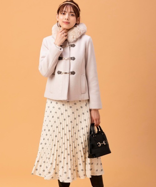 「MISCH MASCH」 プリーツスカート SMALL ブラウン系その他 レディース_画像5