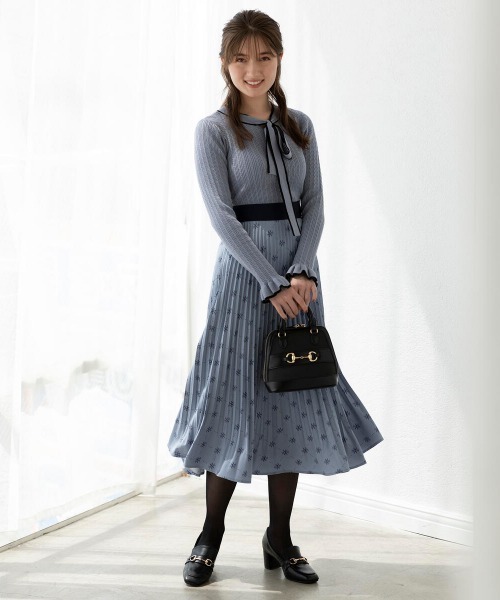 「MISCH MASCH」 プリーツスカート SMALL ブラウン系その他 レディース_画像7