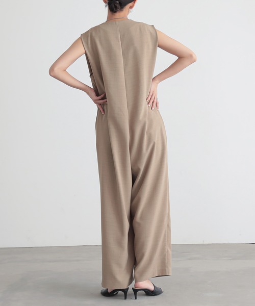 「for/c」 オールインワン M ライトブラウン レディース_画像4