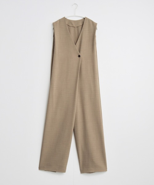 「for/c」 オールインワン M ライトブラウン レディース_画像9