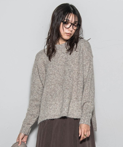 「MAYSON GREY」 長袖ニット M イエロー レディース_画像4