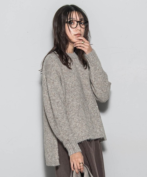 「MAYSON GREY」 長袖ニット M イエロー レディース_画像5
