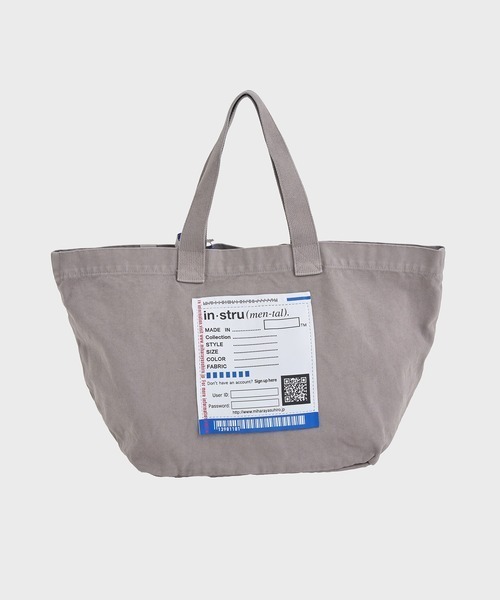 in・stru（men-tal）. トートバッグ 「MIHARAYASUHIRO/ミハラヤスヒロ