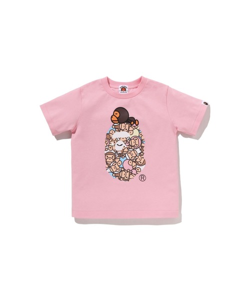 A BATHING APE（アベイシングエイプ） tシャツ ALL BABY MILO MULTI