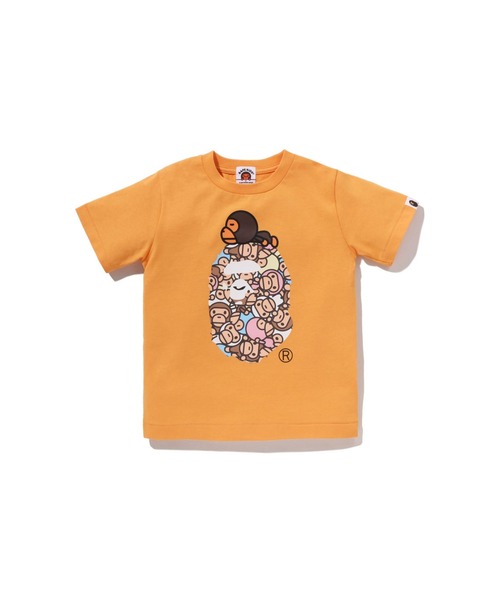 A BATHING APE（アベイシングエイプ） tシャツ ALL BABY MILO MULTI