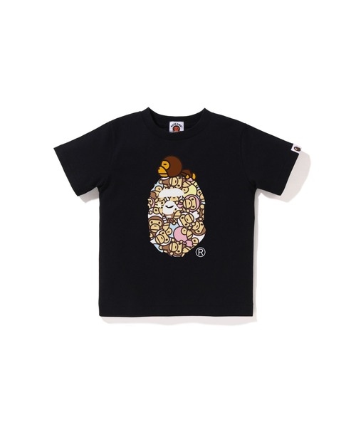 A BATHING APE（アベイシングエイプ） tシャツ ALL BABY MILO MULTI