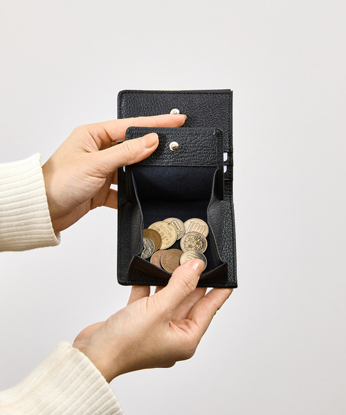 SLOW ウォレット　黒　コンパクト　財布 SLOW 財布 メンズ レディース : ZOZOTOWN Yahoo!店 - 通販 - Yahoo
