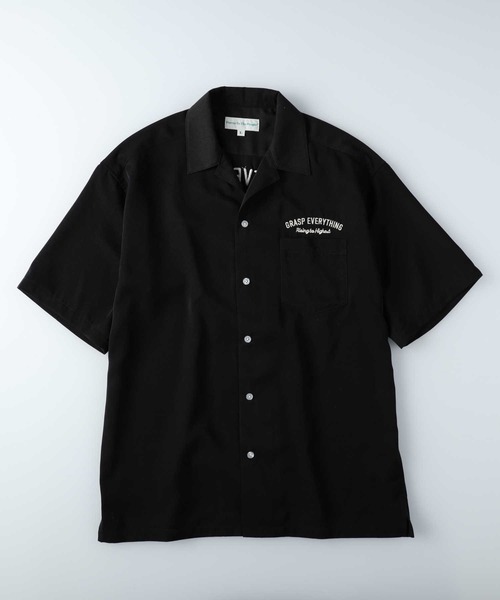 「Right-on」 半袖シャツ X-LARGE ブラック メンズ_画像4
