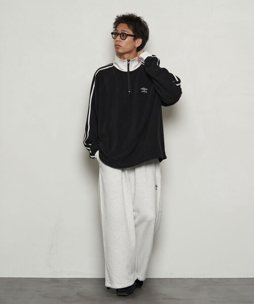 umbro（アンブロ） スウェットカットソー LARGE ネイビー メンズ