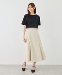tシャツ 60シルケットボートネックハーフスリ...の詳細画像5