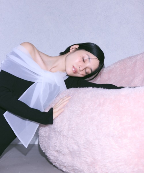 「FRAY I.D」 長袖ワンピース 1 ライトブルー レディースの画像