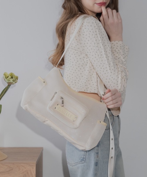 JUMELLE（ジュメロ） ショルダーバッグ バッグ メッシュバッグ