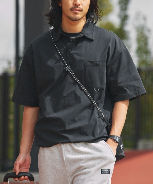 BURBERRY BLACK LABEL（バーバリーブラックレーベル） ボーダー柄半袖