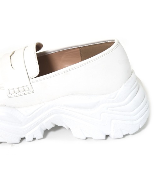 「w closet」 シューズ M ブラック レディース_画像6