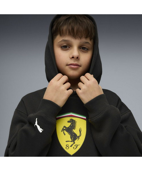 PUMA（プーマ） パーカー キッズ フェラーリ カラード シールド