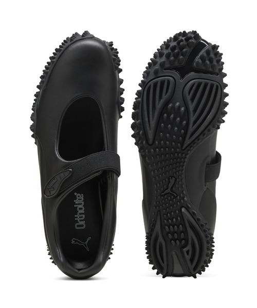 「PUMA」 パンプス 23.0cm ブラック レディースの画像