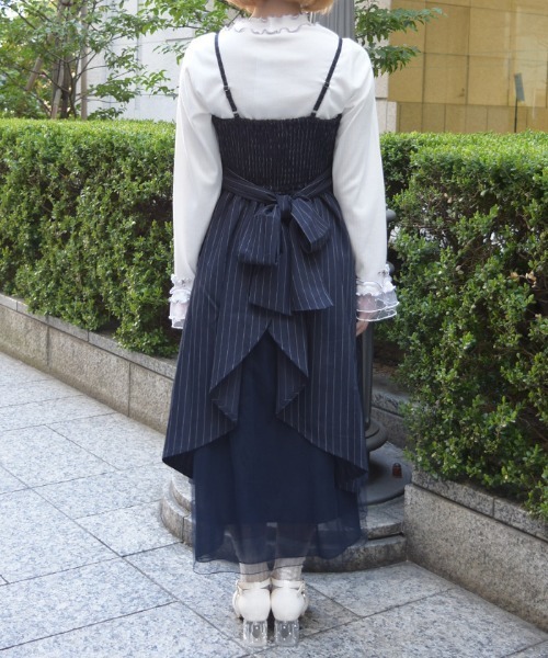 axes femme（アクシーズ ファム） ワンピース バックシャンキャミ