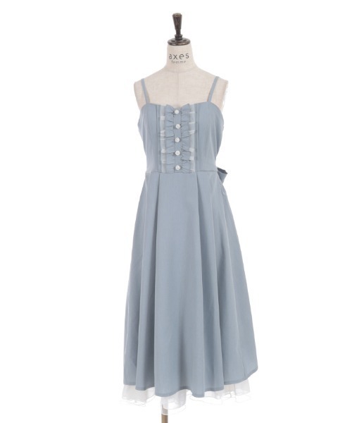 axes femme（アクシーズ ファム） ワンピース バックシャンキャミ