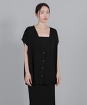 ベスト ジレ 「Et」Oversized V-...の詳細画像4