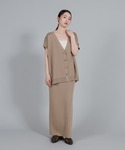 ベスト ジレ 「Et」Oversized V-...の詳細画像2