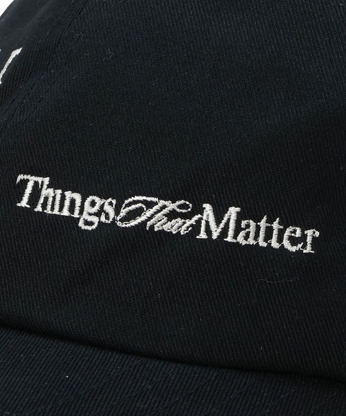 「THINGS THAT MATTER」 キャップ FREE ピンク レディース_画像6