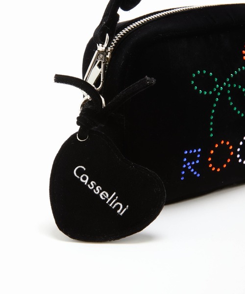 「Casselini」 ショルダーバッグ FREE シルバー レディース_画像9