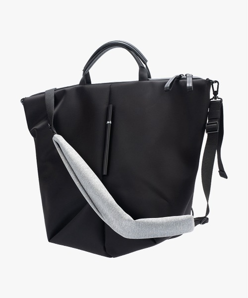 トートバッグ 「cote＆ciel/コートエシエル」 Tamu Sleek Black メンズ レディースの画像