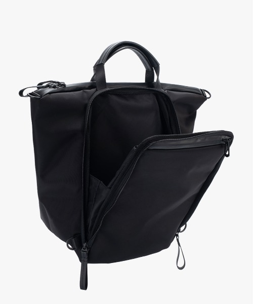 トートバッグ 「cote＆ciel/コートエシエル」 Tamu Sleek Black メンズ レディースの画像