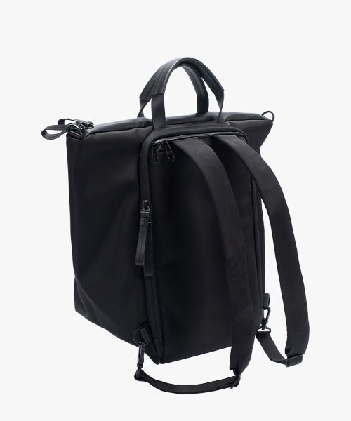 トートバッグ 「cote＆ciel/コートエシエル」 Tamu Sleek Black メンズ レディースの画像