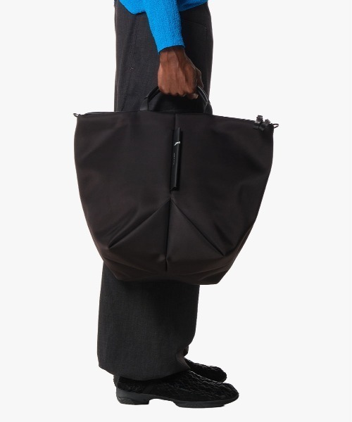 トートバッグ 「cote＆ciel/コートエシエル」 Tamu Sleek Black メンズ レディースの画像