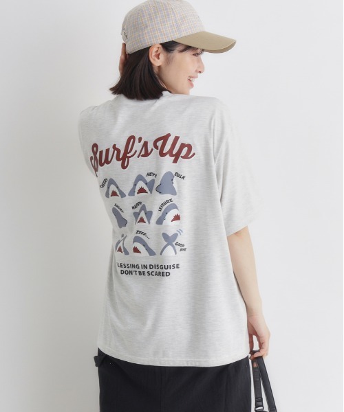 Right-on（ライトオン） tシャツ 半袖 HONEYSUCKLE ROSE