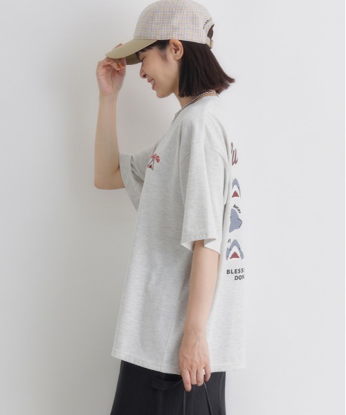 Right-on（ライトオン） tシャツ 半袖 HONEYSUCKLE ROSE