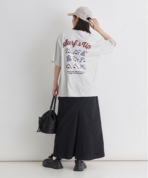 Right-on（ライトオン） tシャツ 半袖 HONEYSUCKLE ROSE