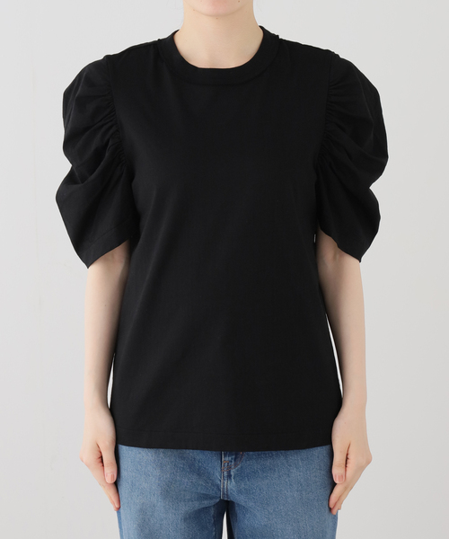 tシャツ CURRENTAGE カレンテージ puff tee A2561UTS419 レディースの画像