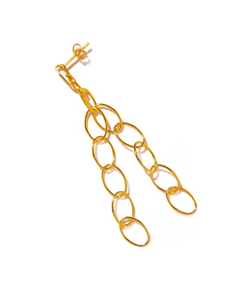 ピアス 「les bon bon」botanica halo echo pierce/ボタニカ ヘイロー エコー ピアス ゴールド BOB975の画像