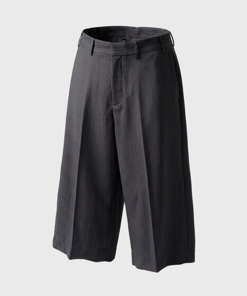 ワイドパンツ パンツ NOCTO ARCHIVE/ノクト アーカイブ 3/4 Stripe Slacks Shorts メンズ レディース | NOCTO ARCHIVE | 01