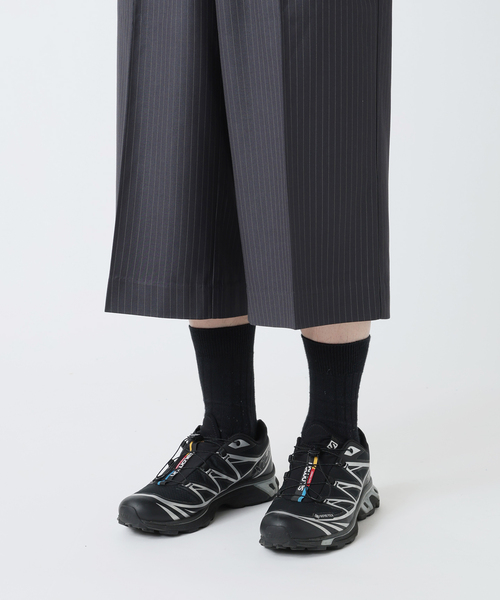 ワイドパンツ パンツ NOCTO ARCHIVE/ノクト アーカイブ 3/4 Stripe Slacks Shorts メンズ レディース | NOCTO ARCHIVE | 06