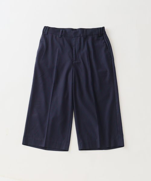 ワイドパンツ パンツ NOCTO ARCHIVE/ノクト アーカイブ 3/4 Stripe Slacks Shorts メンズ レディース | NOCTO ARCHIVE | 08