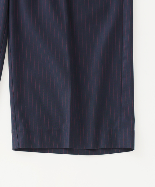 ワイドパンツ パンツ NOCTO ARCHIVE/ノクト アーカイブ 3/4 Stripe Slacks Shorts メンズ レディース | NOCTO ARCHIVE | 10