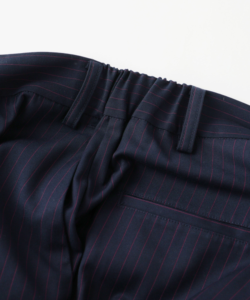ワイドパンツ パンツ NOCTO ARCHIVE/ノクト アーカイブ 3/4 Stripe Slacks Shorts メンズ レディース | NOCTO ARCHIVE | 14
