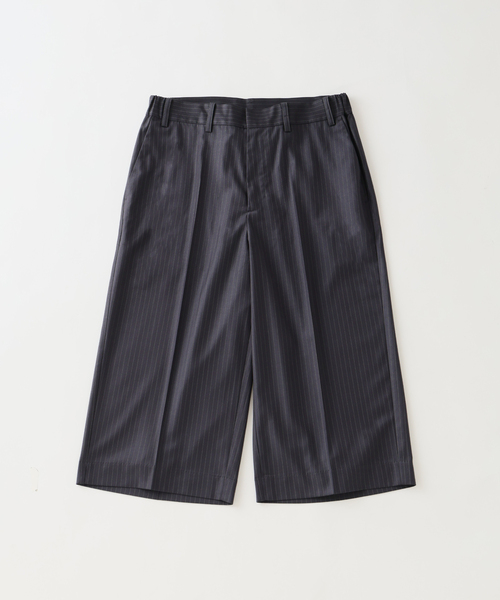 ワイドパンツ パンツ NOCTO ARCHIVE/ノクト アーカイブ 3/4 Stripe Slacks Shorts メンズ レディース | NOCTO ARCHIVE | 16