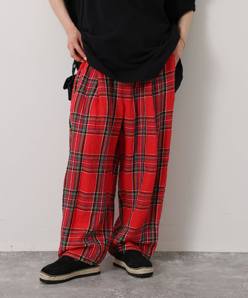 journal standard luxe 美品　チェックイージーパンツ JOURNAL STANDARD LUXE（ジャーナルスタンダード ラックス） パンツ
