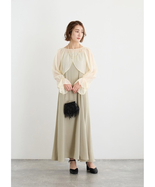 「Dorry Doll」 ボレロ MEDIUM ベージュ レディース_画像8