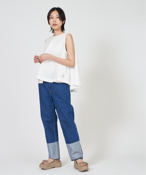 「SHAKA」 フラットサンダル 23 ブラック レディース_画像8