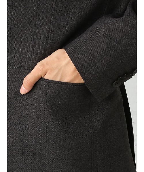「Perfect Suit FActory」 3ピーススーツ A5 チャコールグレー メンズ_画像3