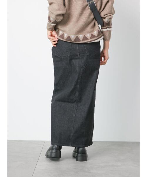 「Lugnoncure」 デニムスカート LARGE ブルー レディース_画像9