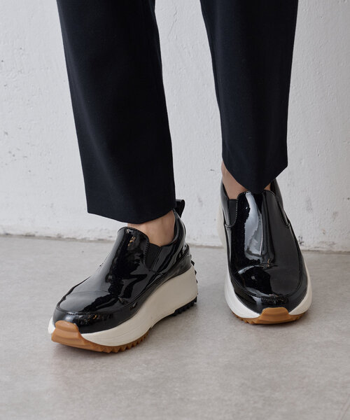 BEARDSLEY（ビアズリー） スリッポン 23cm グレー レディース
